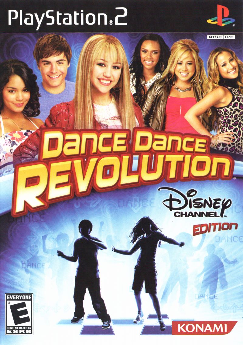 Dance Dance Revolution Disney Channel [Bundle] box art for Playstation 2